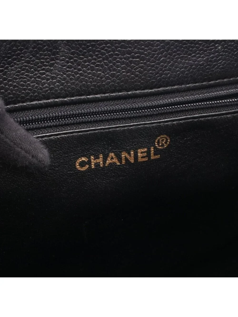 Chanel Tote Jumbo CC Logo Chain Black